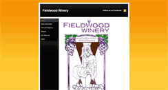 Desktop Screenshot of fieldwoodwinery.com